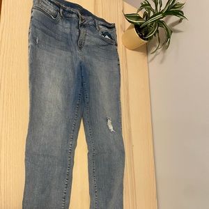 Stretchy Light Wash Jeans